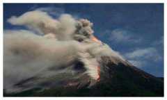  印尼的一座火山多次喷发，为什么当地居