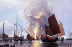 第一次鸦片战争是哪一年?爆发于1840年虎