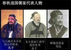 儒家代表人物是谁 （孔子、孟子、荀子）